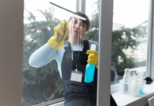 Nettoyage de vitres intérieures et extérieures à Quers